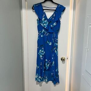 Blue Floral Dress